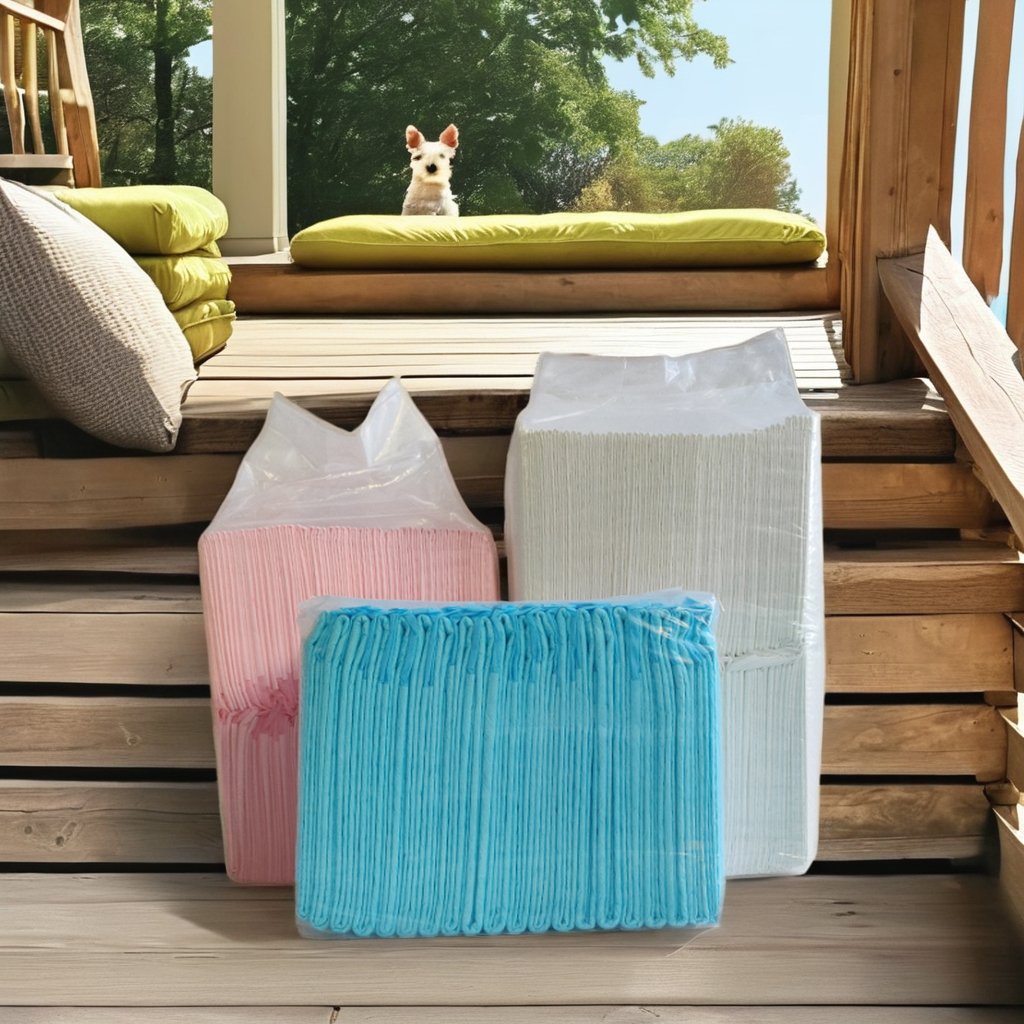 Wholesale Quick Dry Training Pads for Dogs Super Absorbent & Odorless Bamboo Charcoal Fiber Puppy Pet Pee Pads Leak-Resistant