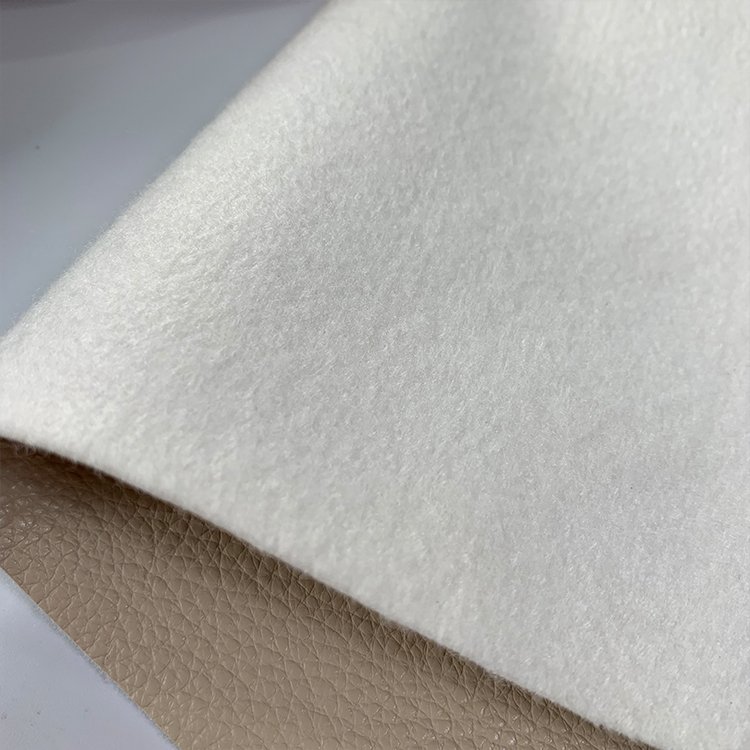 sustainable bio base leather vegan pu synthetic leather rolls for handbag and shoe upper materials