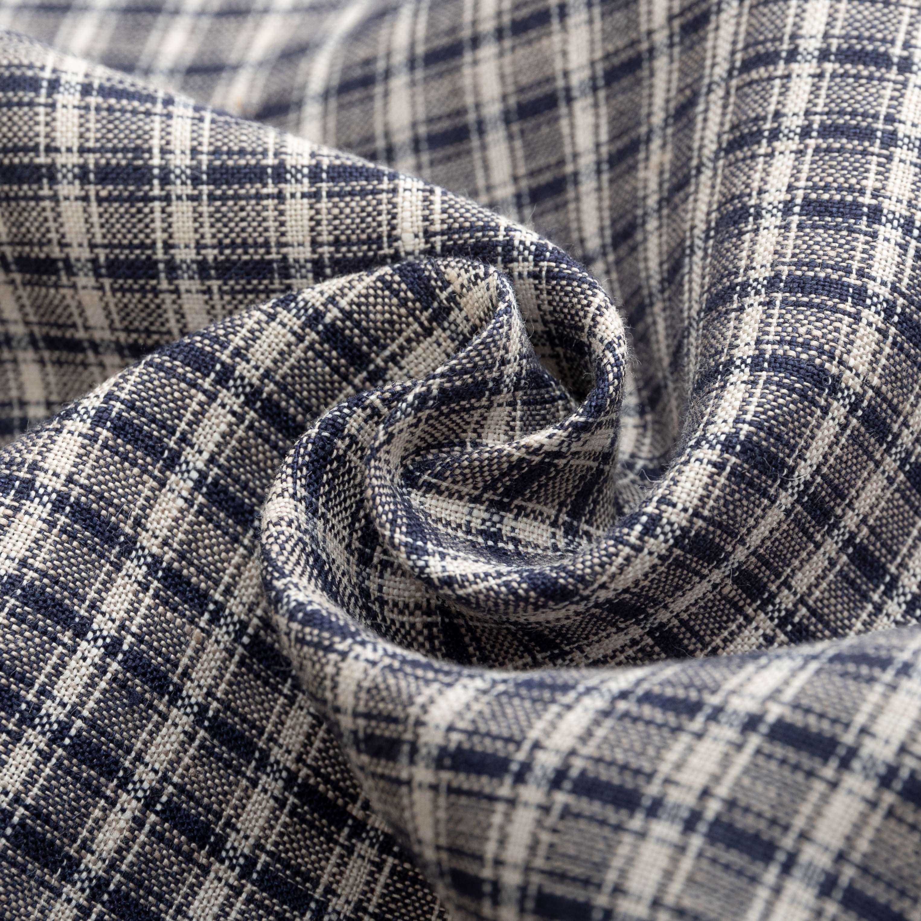 OEM ECO-friendly 100% pure linen fabric elasticity 158GSM for blouse