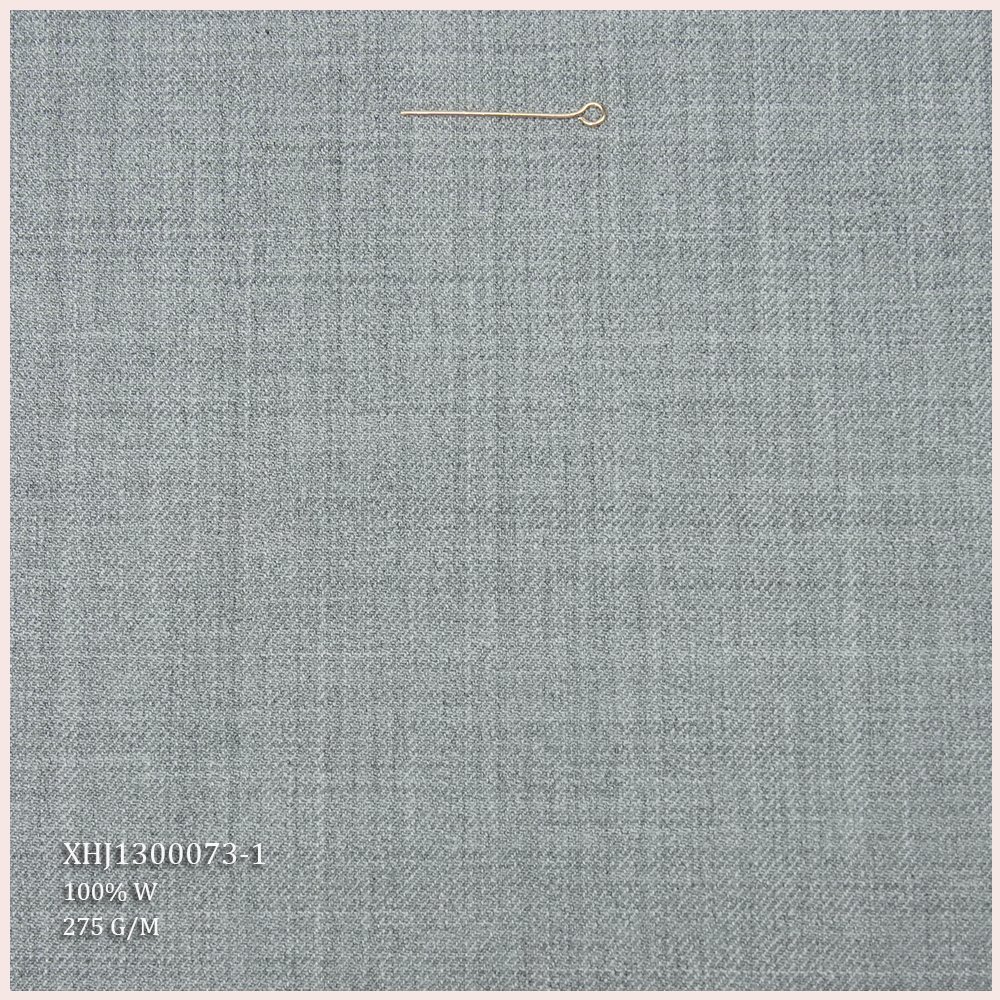 Wholesale 100% Merino Wool Suiting Fabric Woven Worsted Wool Fabric for Tailored Suit and Garments Fabric