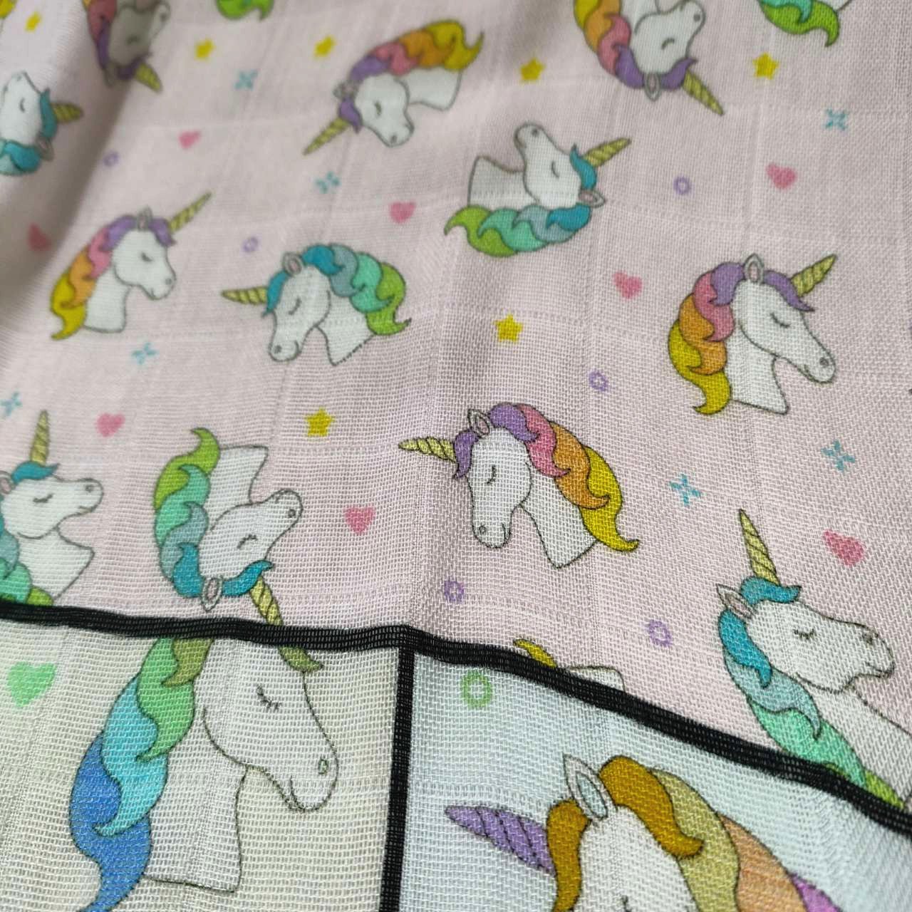 Custom design natural muslin double gauze baby napkin fabric, soft print muslin fabric for baby