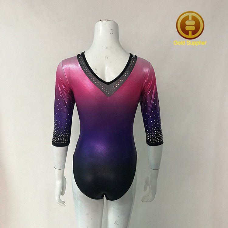 ballet leotards sparkly dance unitard rhythmic gymnastics leotards body ginastica ritmica and gymnastic wear