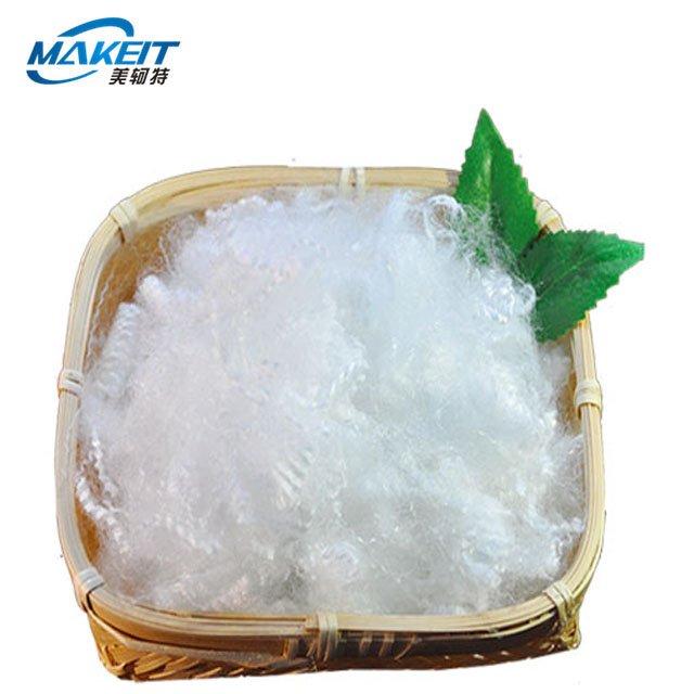 Hot selling polyester green luxury fibers dafa fiber hollow conjugated with low price bamboo fiber filling hollow conjugated