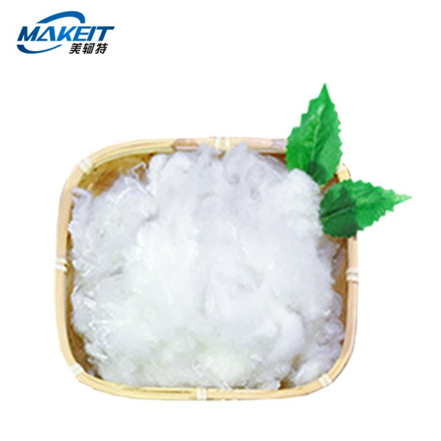Hot selling polyester green luxury fibers dafa fiber hollow conjugated with low price bamboo fiber filling hollow conjugated