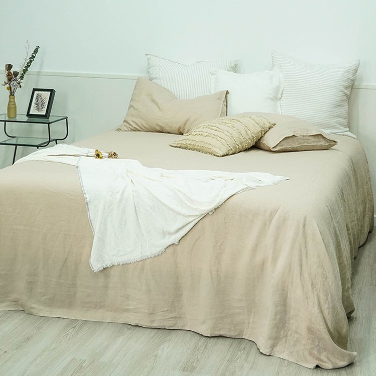 60s 300TC 100% egyptian cotton luxury linen bedding set bedding set luxury solid color high quality luxurious duvet bedding set