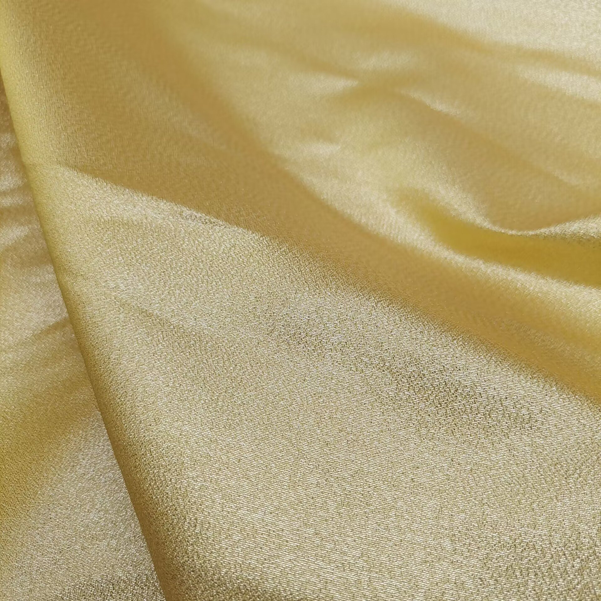 Eco-friendly Manufacture Polyester Rose Gold Sliver Thread Metallic Shiny Yarn Lurex Woven Fabric For Evening Dress Performance Wear