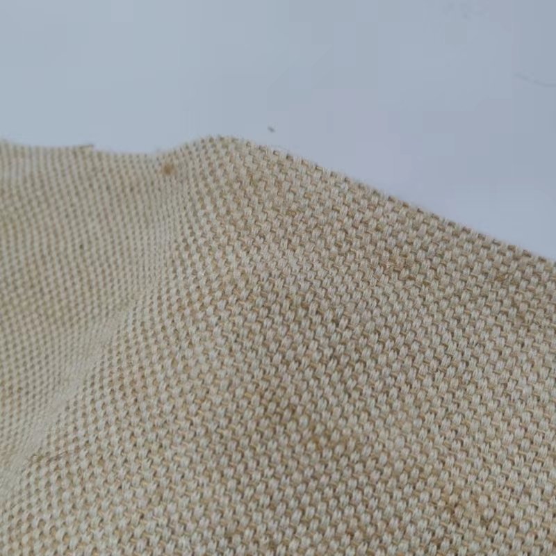 Free Sample Home Textile Upholstery 100% Polyester Linen Fabric Linen Sofa Fabrics