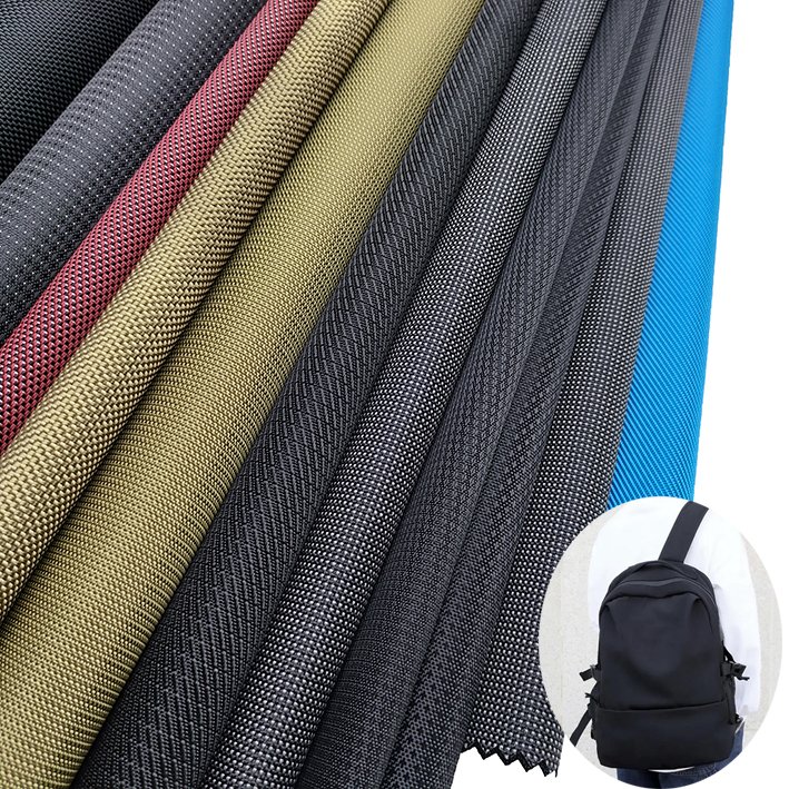 100% polyester 600D eco-friendly rpet plain woven waterproof bag oxford recycle pet fabric