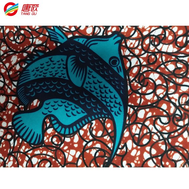 african customization wax ankara wax 6 yards raw material textile fabric 100% polyester print fabric