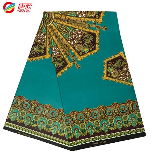 african customization wax ankara wax 6 yards raw material textile fabric 100% polyester print fabric
