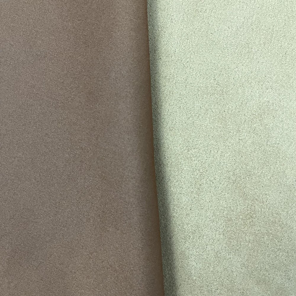 Fashion style in stock 108 colors polyester spandex fabric air layer suede scuba fabric for garments