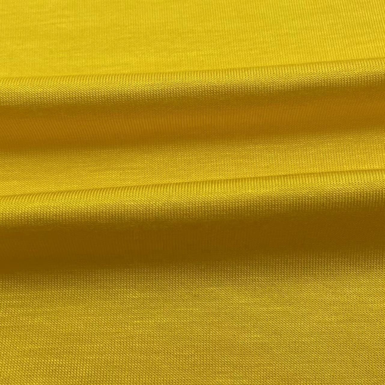 Oeko-Tex Standard 100 Knitted Sustainable 230Gsm 95% Bamboo 5% Spandex Single Jersey Fabric For Clothing
