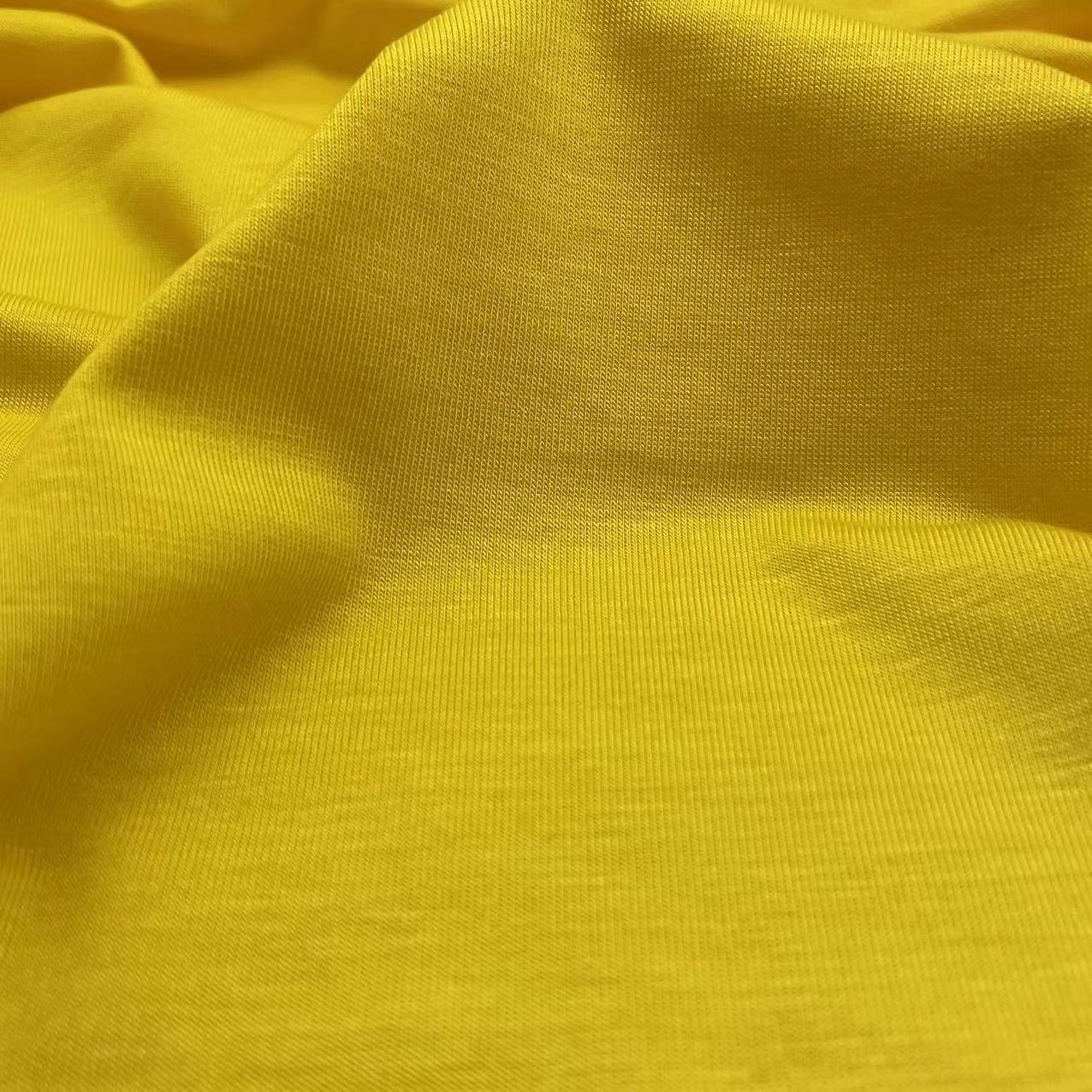 Oeko-Tex Standard 100 Knitted Sustainable 230Gsm 95% Bamboo 5% Spandex Single Jersey Fabric For Clothing