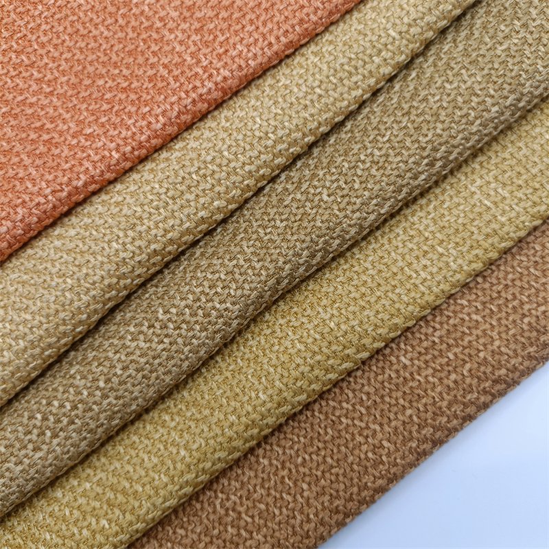 Composite Hemp Sofa Fabric Heavy Weight Linen Fabric Upholstery Fabrics for Sofas and Home Furniture