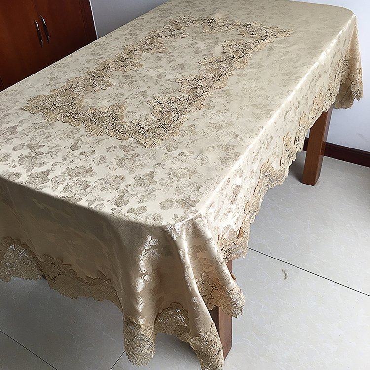 Embroidery round table lace Tablecloth Custom Designs Tablecloth Tables Covers For Wedding Events Holiday Party