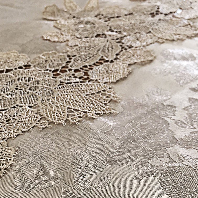 Embroidery round table lace Tablecloth Custom Designs Tablecloth Tables Covers For Wedding Events Holiday Party
