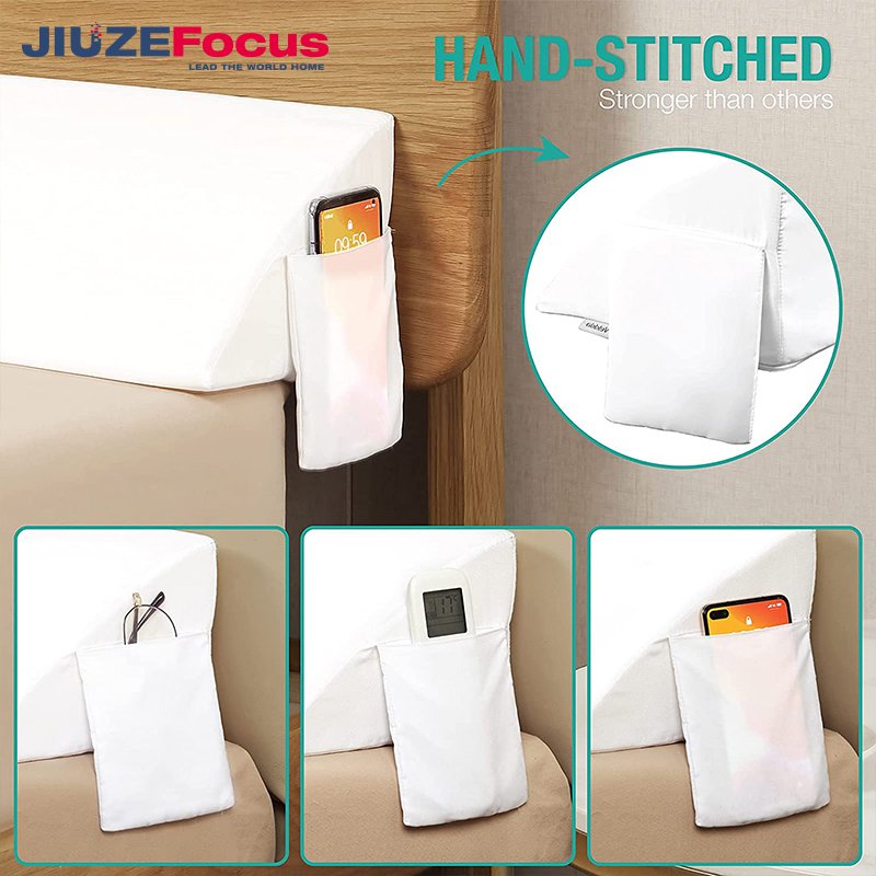 Bed Wedge Pillow Mattress Wedge headboard Pillow Gap Filler Between Your Headboard and Mattress gap fillers