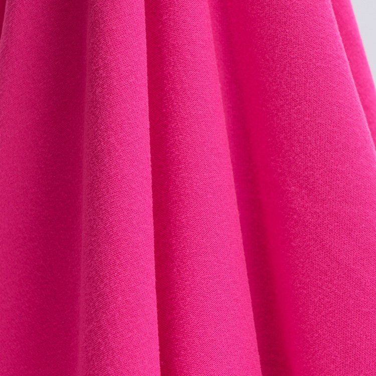 Shaoxing soft custom printing DTY double brushed poly print fabric for women garment