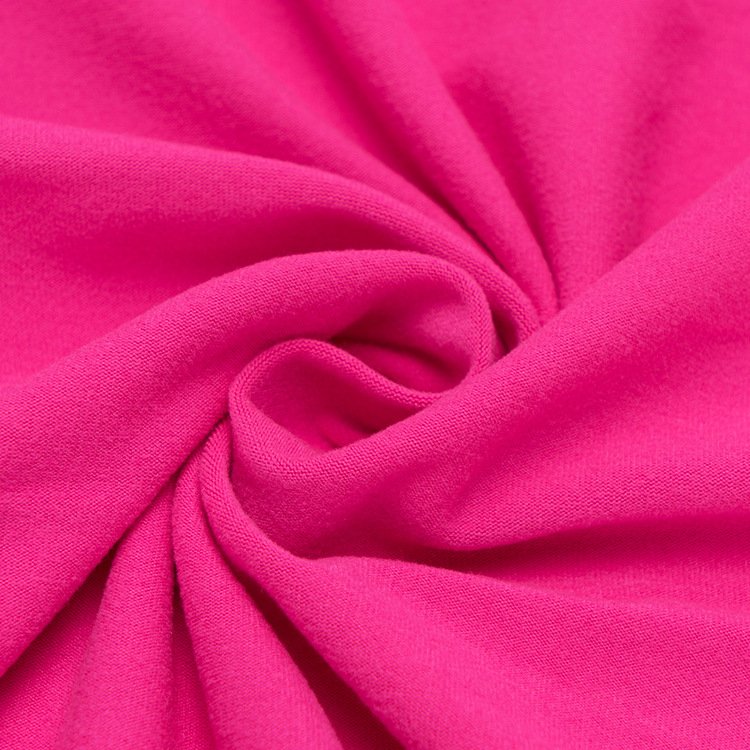 Shaoxing soft custom printing DTY double brushed poly print fabric for women garment