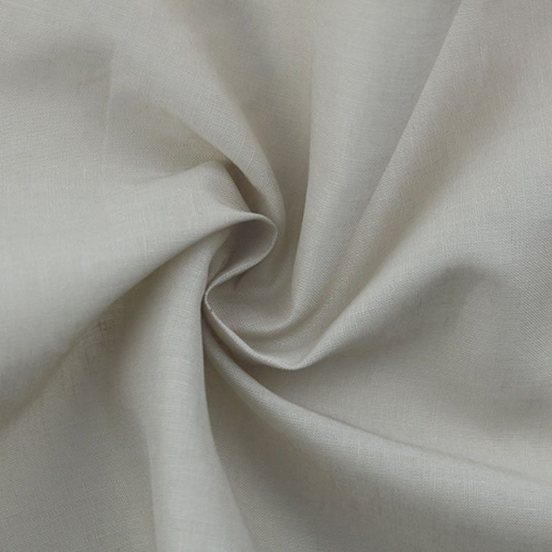 Factory Wholesale Made in China Linen Cotton Solid Fabric for Shirt or Men Wear