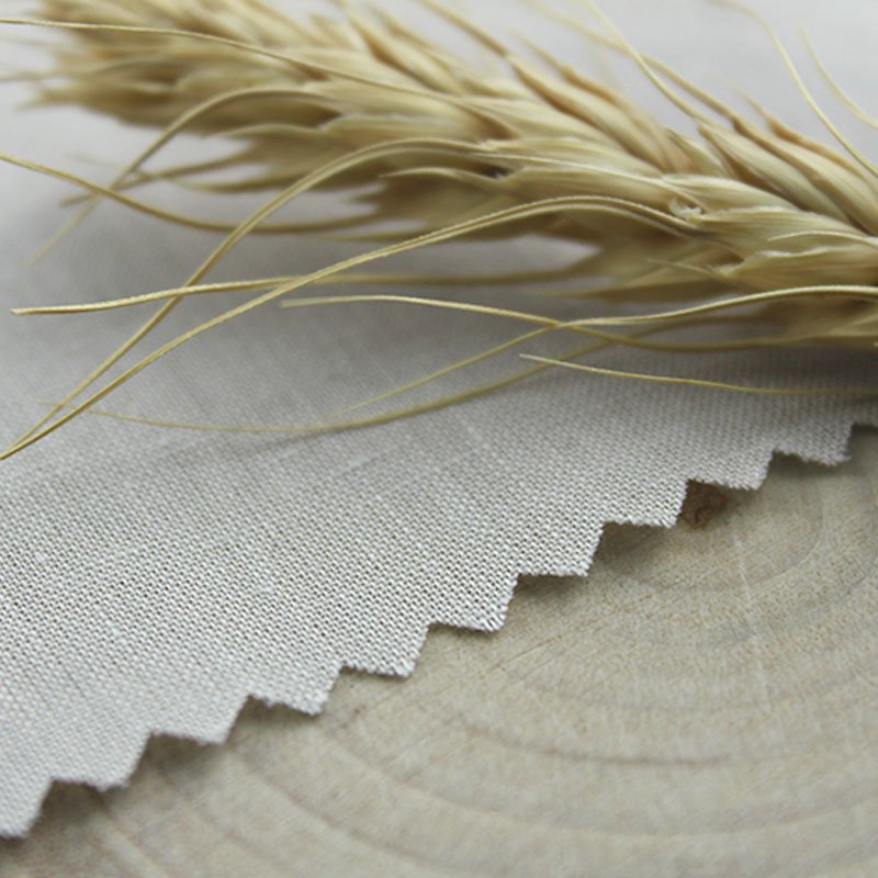 Factory Wholesale Made in China Linen Cotton Solid Fabric for Shirt or Men Wear