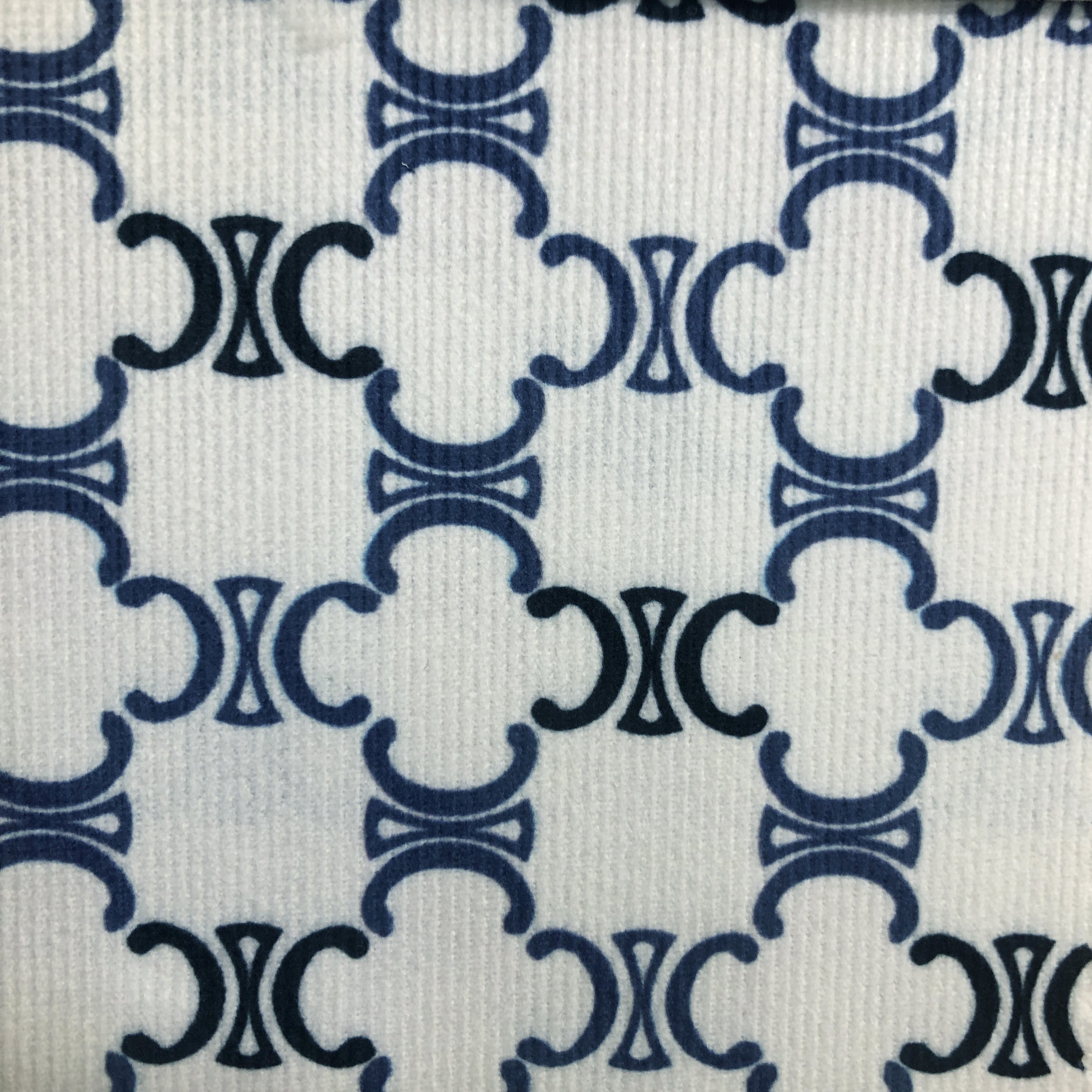 Fashion design pattern 100%polyester fabric print corduroy fabric for garment