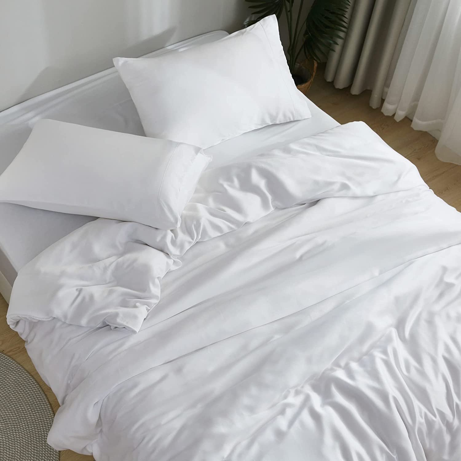 Wholesale OEKO-Tex Ultra Smooth and Silky Soft Bamboo Duvet Cover Sets and 100% Bamboo Bedding Set