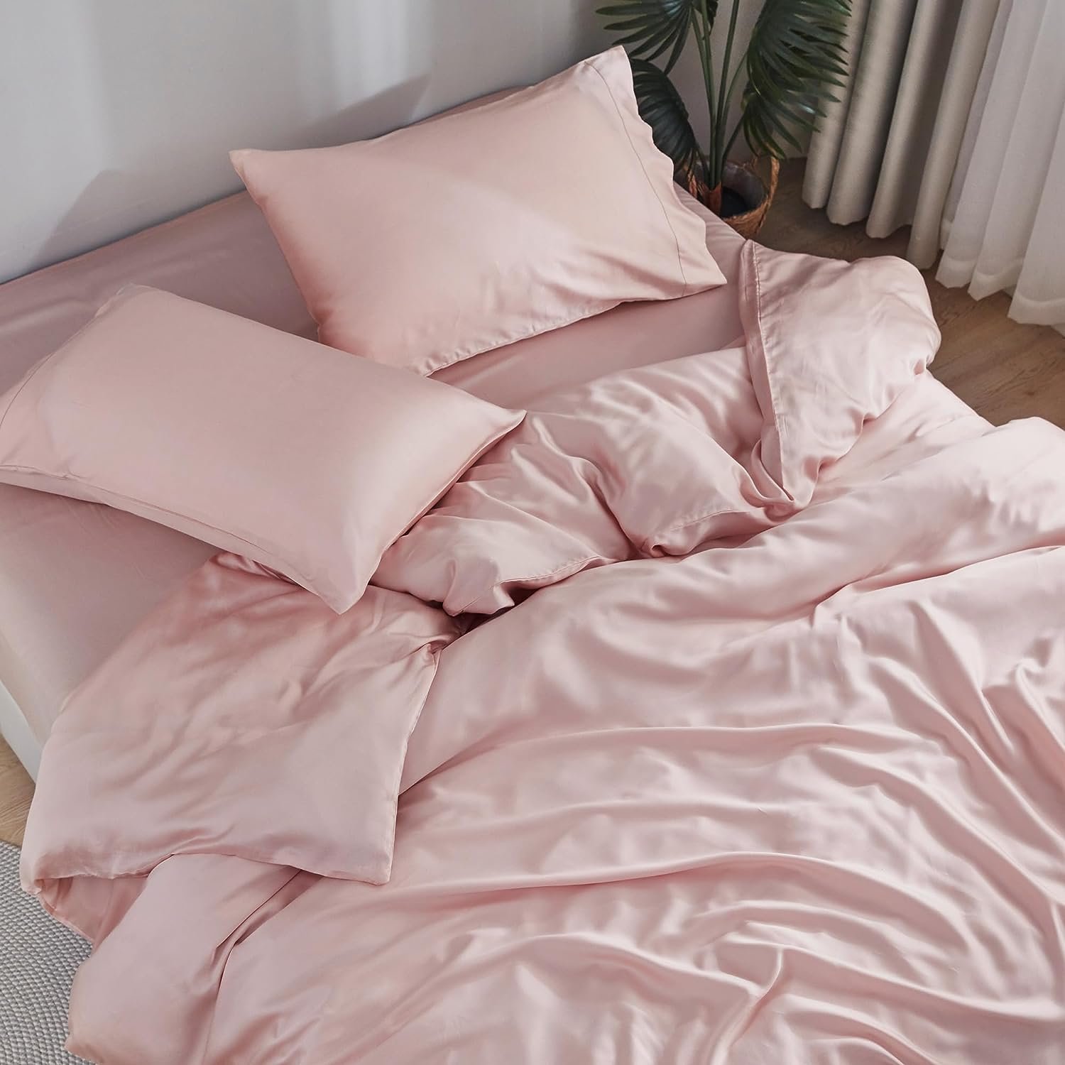 Wholesale OEKO-Tex Ultra Smooth and Silky Soft Bamboo Duvet Cover Sets and 100% Bamboo Bedding Set