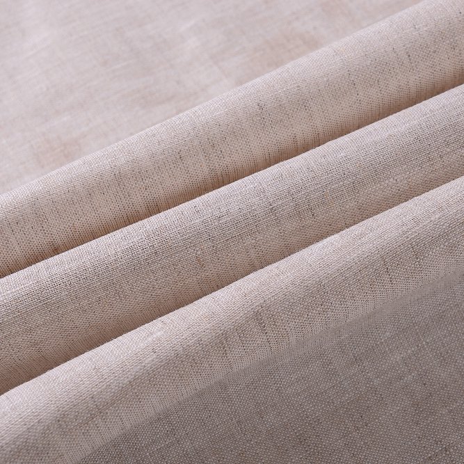 SKYLINENS 100% French dyed linen fabric plain dyed pure linen yarn 14*14 density 50*52 customized design for women dress