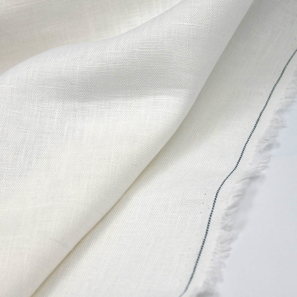 China wholesale High Quality pure material washed soft plain dyed flax 100% linen fabric for garments shirt