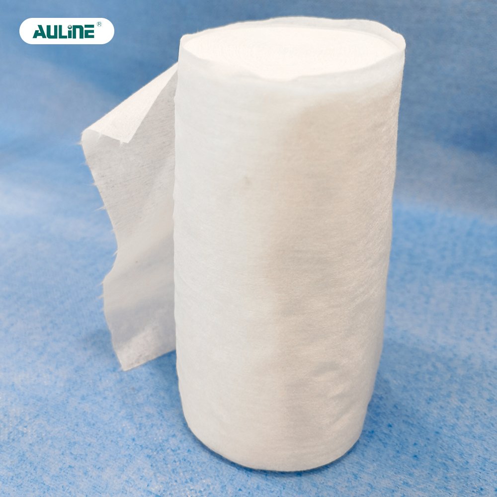Hot-Selling Roll Type White Bamboo Fiber Spunlaced Nonwoven Fabric Personal Care Facial Cleaning Dry Wet Wipes