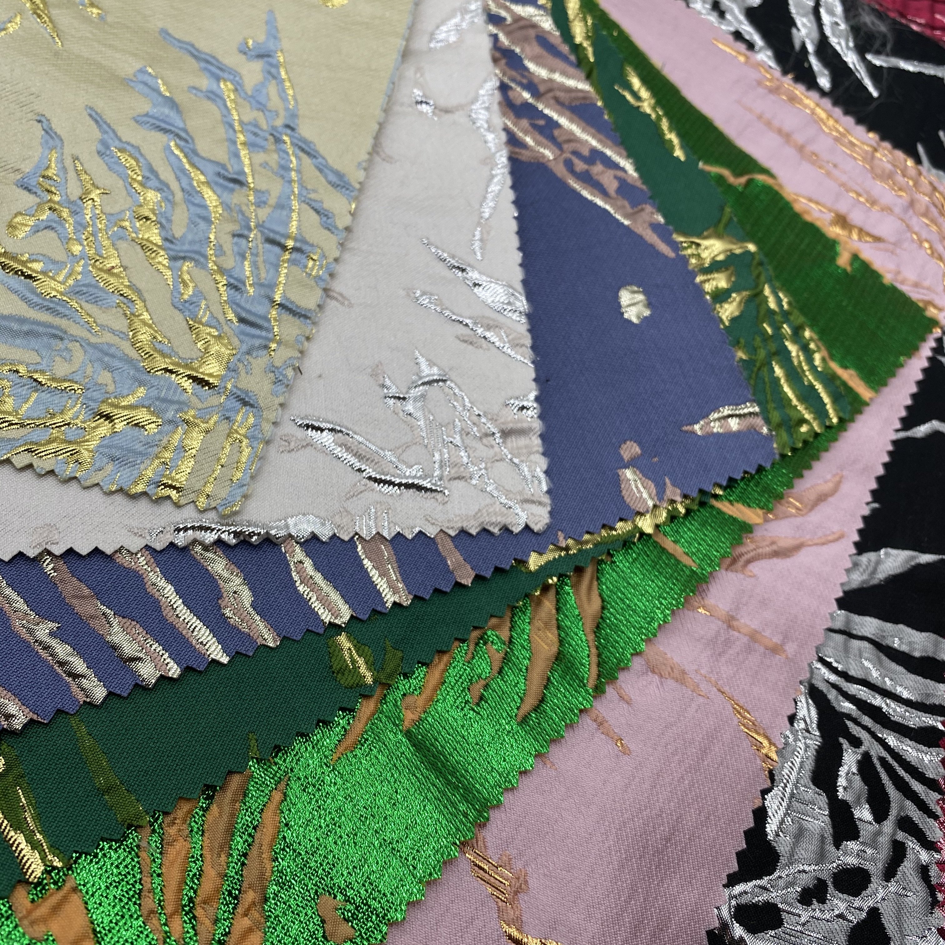 Brocade fabric 2023 High Quality Embroidery Pattern Jacquard Brocade Design Tailor Brocade Fabric For Garments