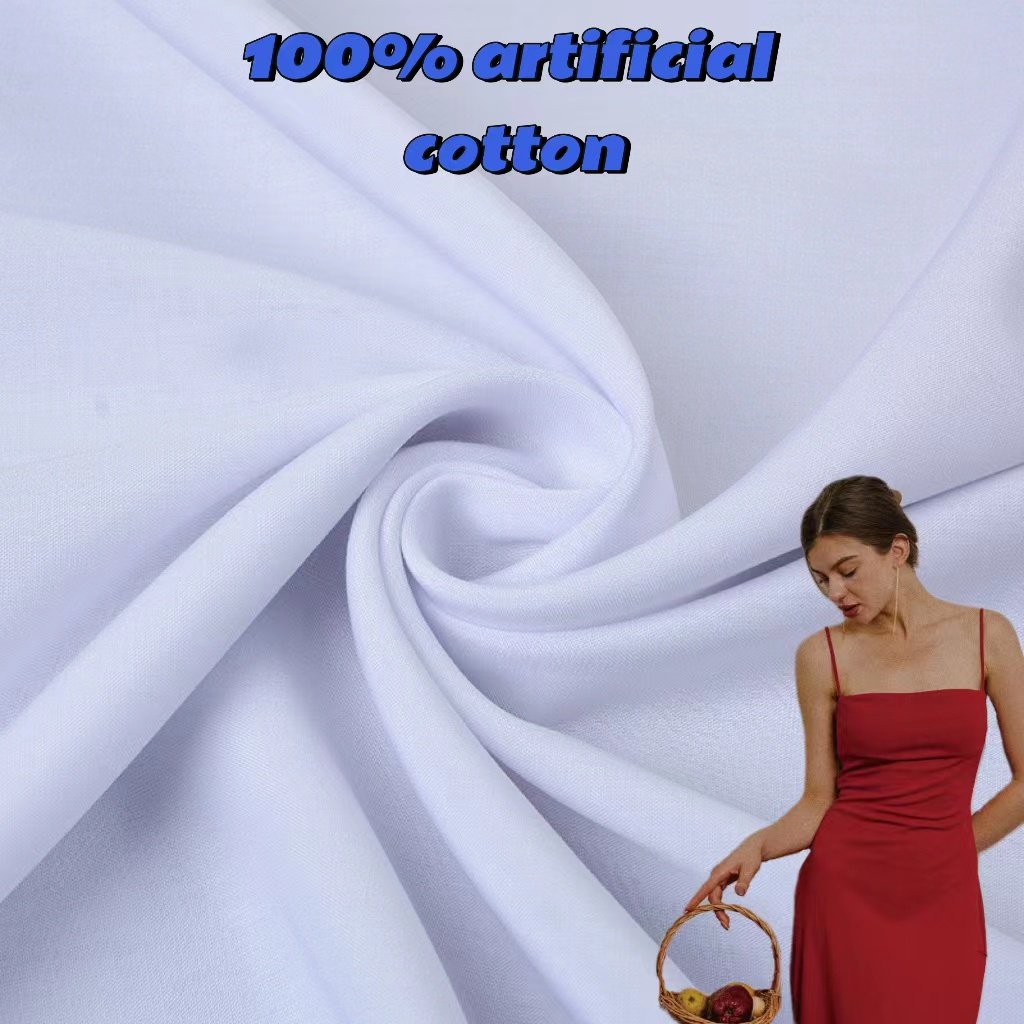 100% Egyptian cotton fabric for hotel bed linen / satin fabric