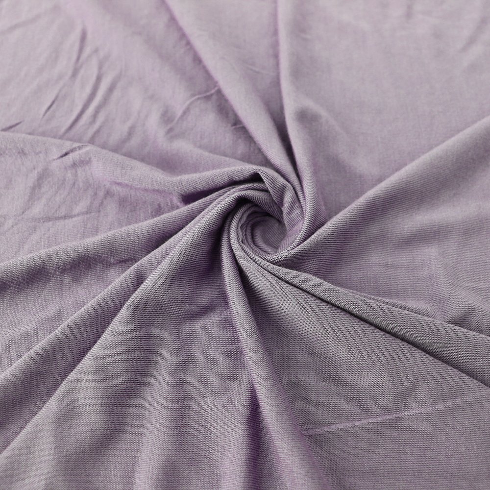 High Quality Breathable Wrinkle Soft Fiber Material Organic Bamboo Fabric for Underwear Dress T-shirt