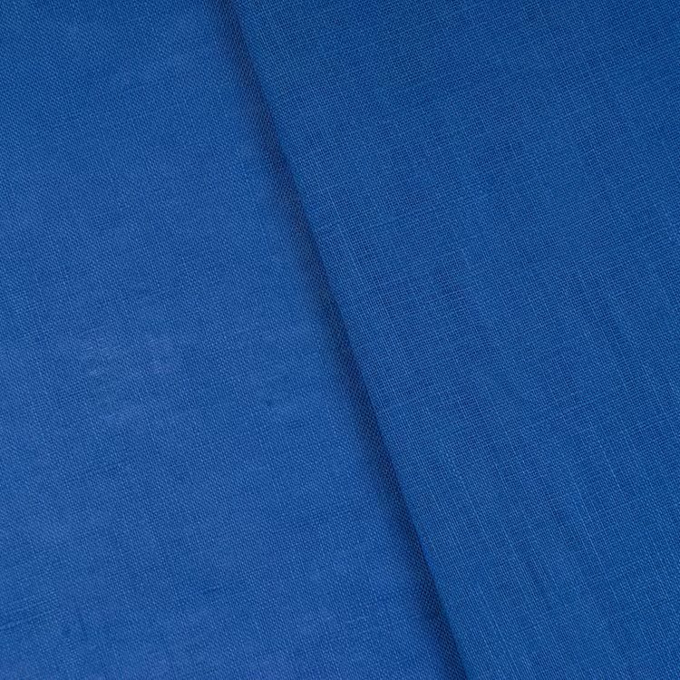 Factory supply ready stock solid color woven eco-friendly 140GSM 100% linen fabric for clothing
