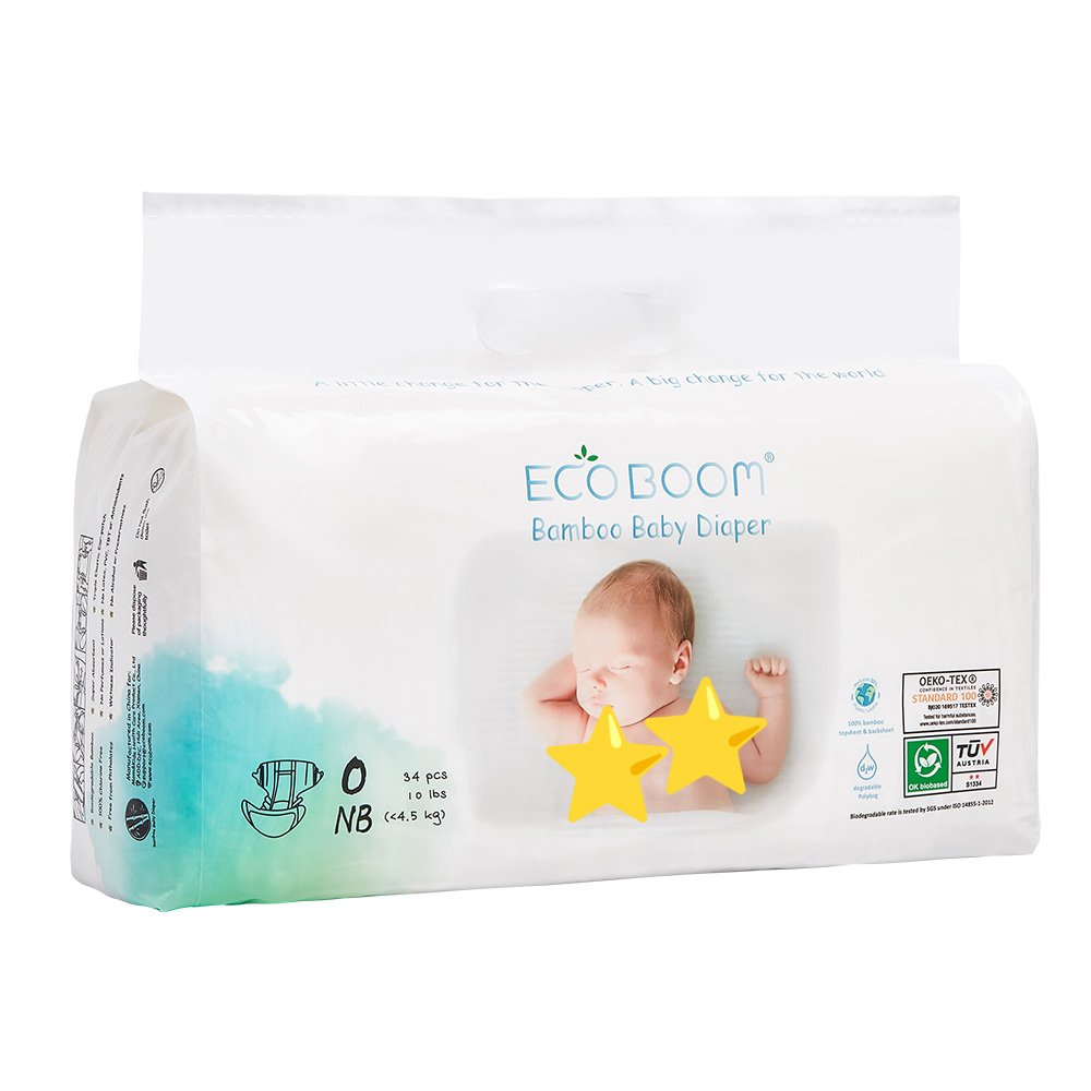 ECO BOOM Cheapest disposable from China manufacturer L size baby diaper