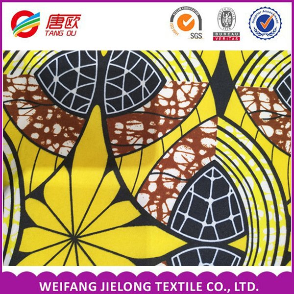 2023 Hot 100% polyester Holland Ankara Fabrics wax Sale African Fabrics Veritable Real Wax