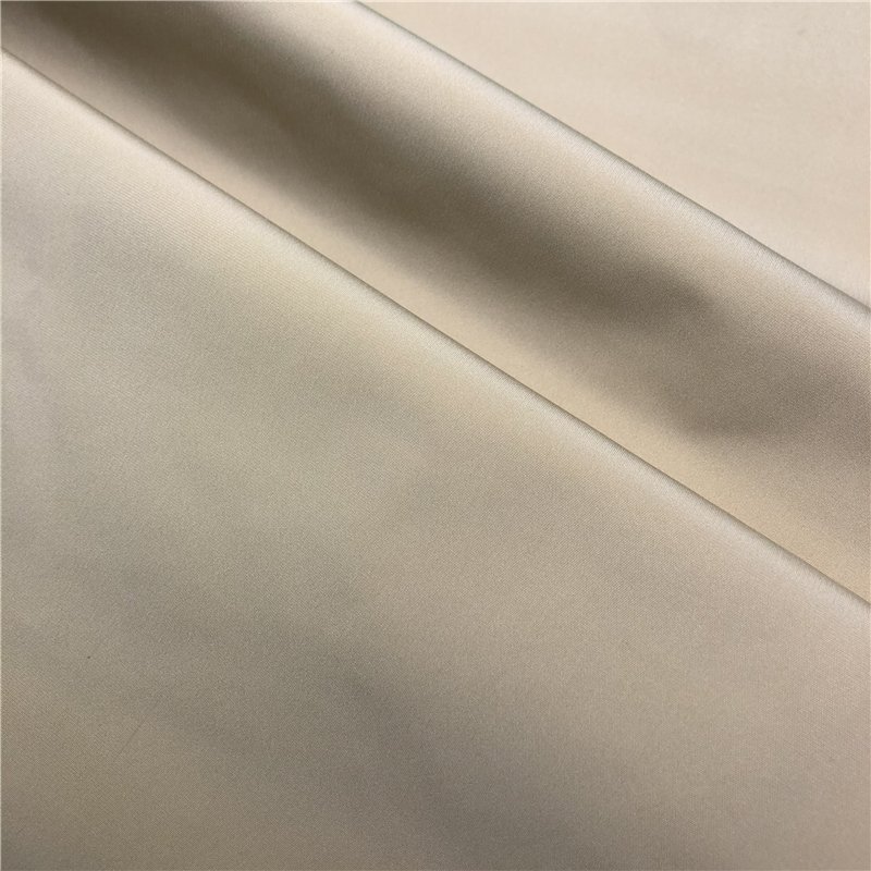 cheap fabric online 100% polyester 75D t400 weft elastic imitation memory fabric for jacket