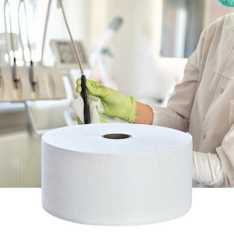 China High Quality 100% Bamboo Fiber Spunlace Nonwoven Fabric