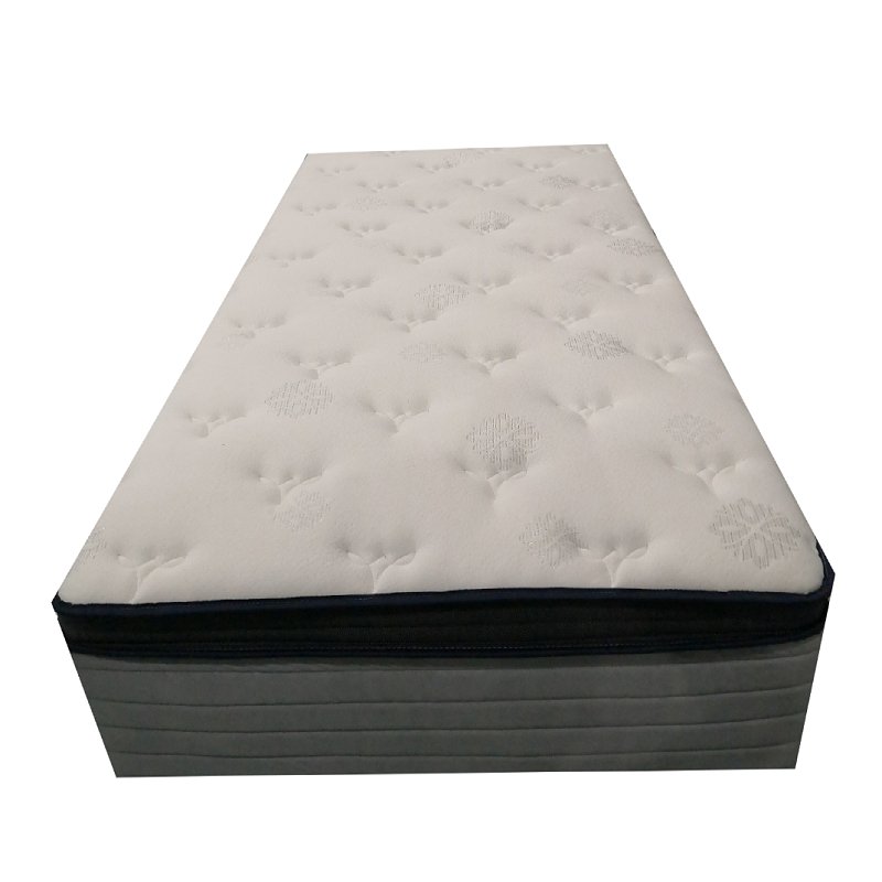 Fireproof Fiber 12 Inch Queen King Sleeping Multilayer Gel Memory Foam Pocketed Coil Spring Mattress in box