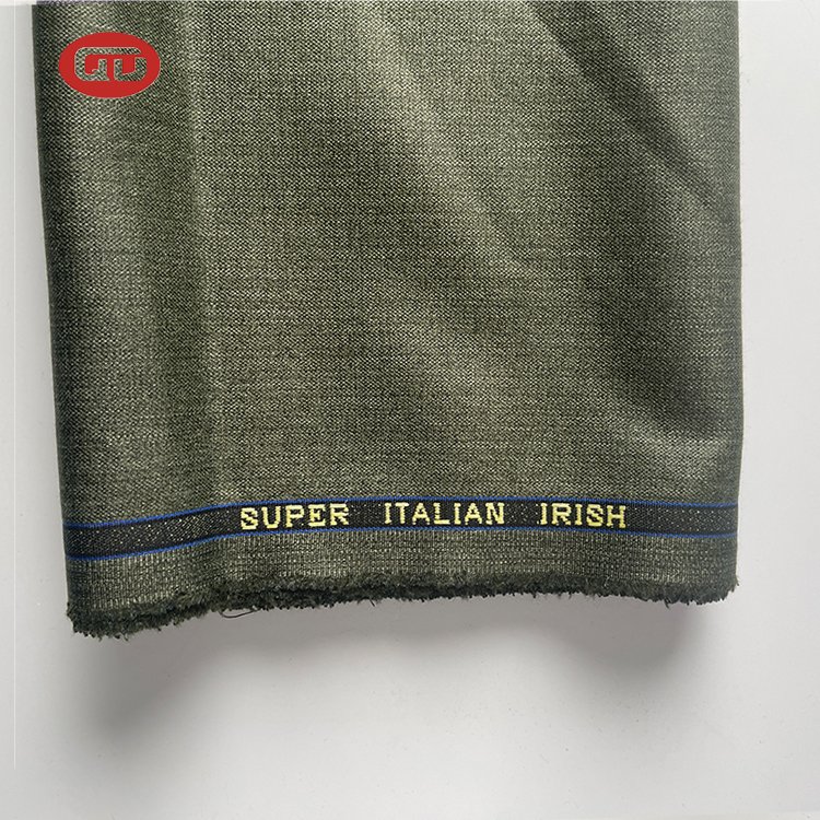 Manufactory wholesale Men fashion italian suit fabric TR suiting fabric for garments for africa market