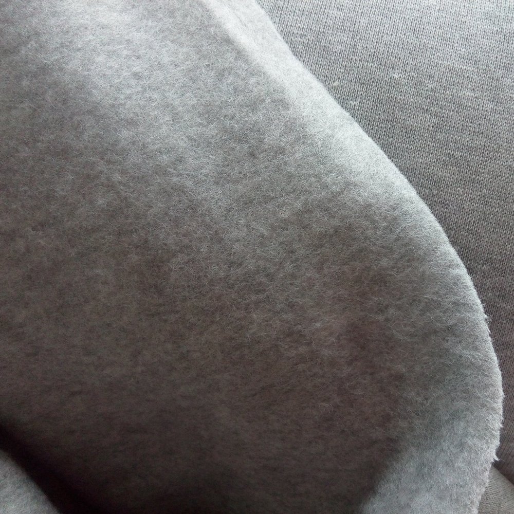 bamboo fiber Fleece fabric made of bamboo and charcoal fiber mixed, bamboo charcoal fleece