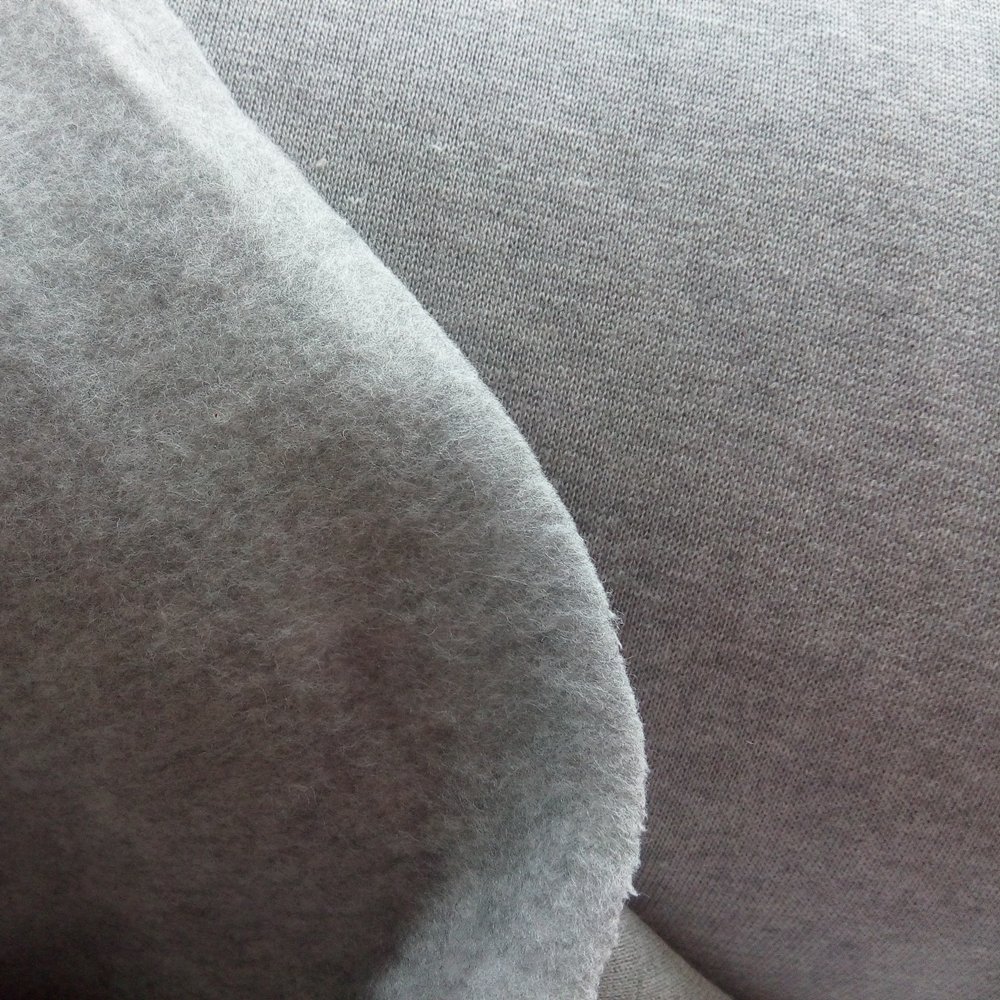 bamboo fiber Fleece fabric made of bamboo and charcoal fiber mixed, bamboo charcoal fleece