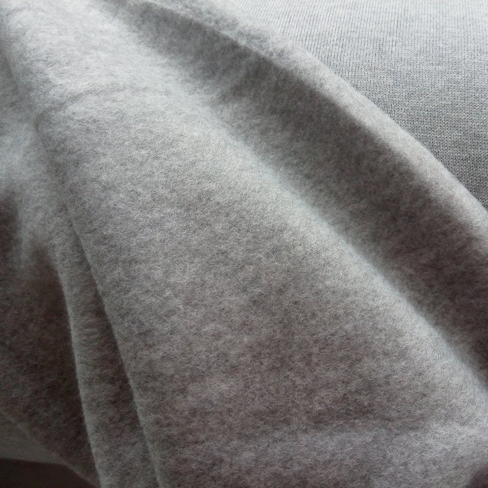 bamboo fiber Fleece fabric made of bamboo and charcoal fiber mixed, bamboo charcoal fleece