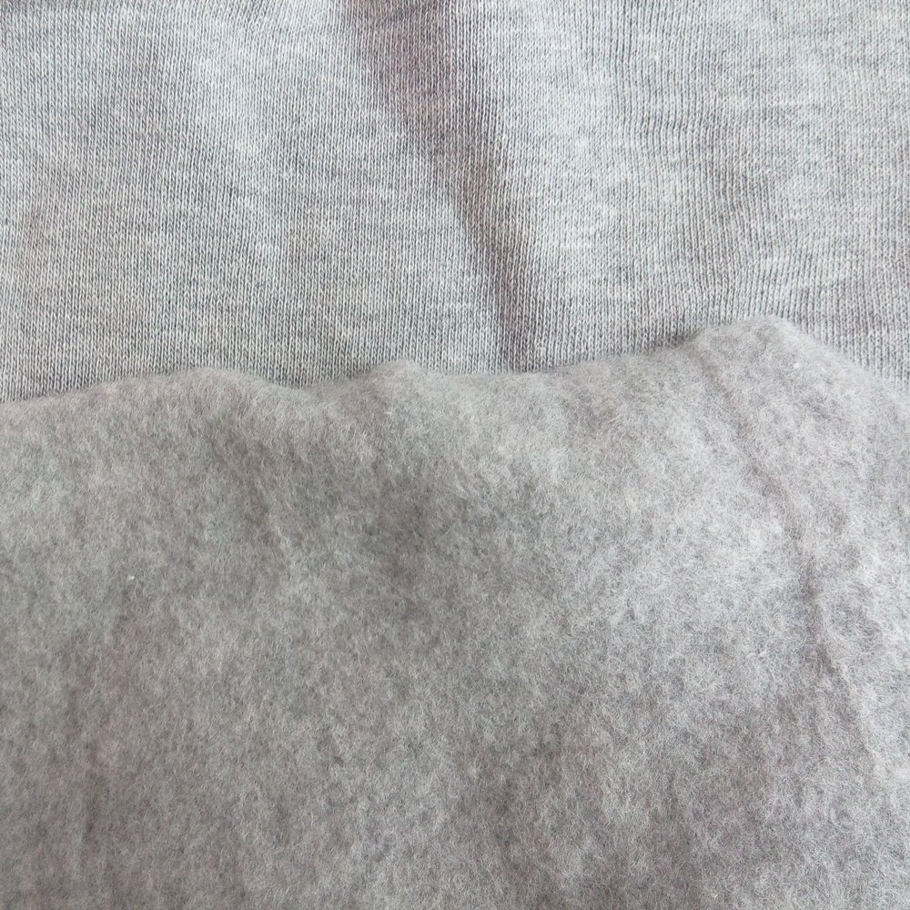 bamboo fiber Fleece fabric made of bamboo and charcoal fiber mixed, bamboo charcoal fleece