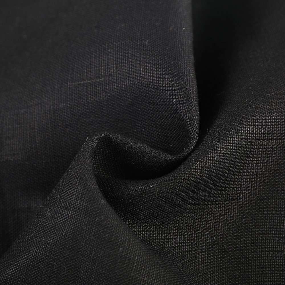 Woven Textile Fabric of 100% pure linen calico supplier from China for shirt roll