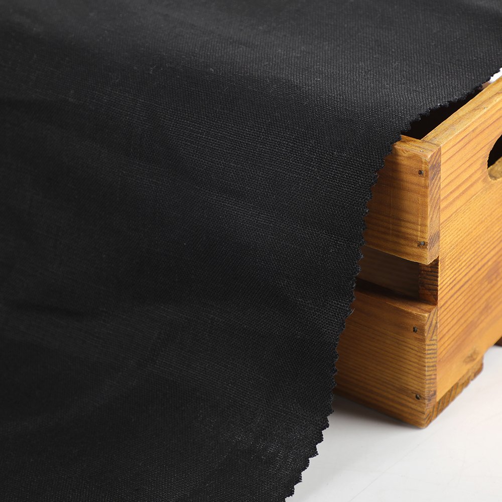 Woven Textile Fabric of 100% pure linen calico supplier from China for shirt roll