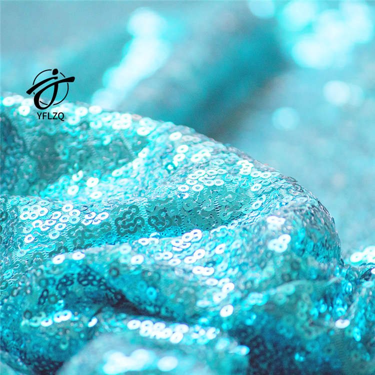 2021 Luxury Elegant Wholesale Factory Direct Sequin Embroidery Fabrics Home Textile Gold Sequin Fabric From China