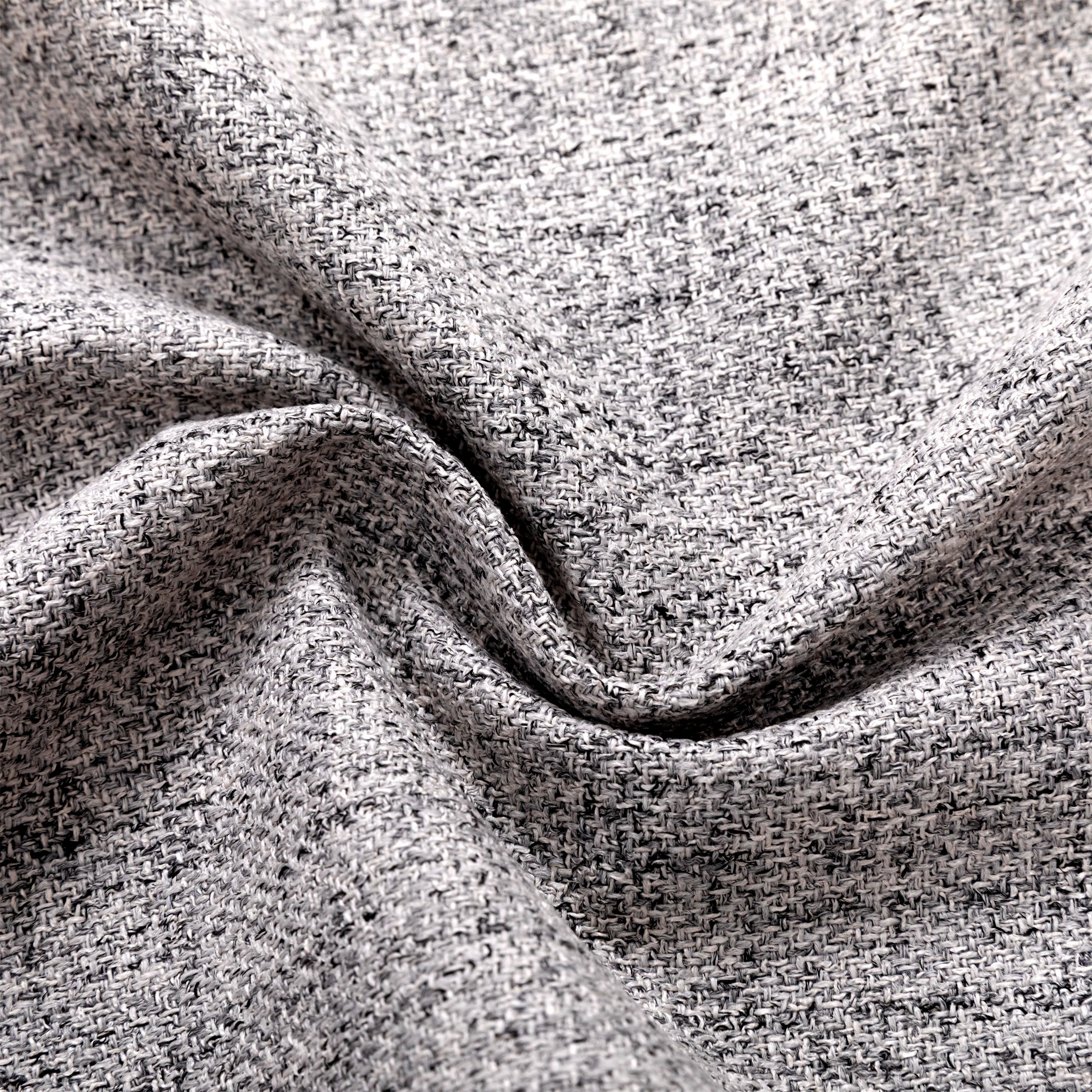 High quality upholstery linen look faux linen polyester sofa fabric waterproof furniture fabric