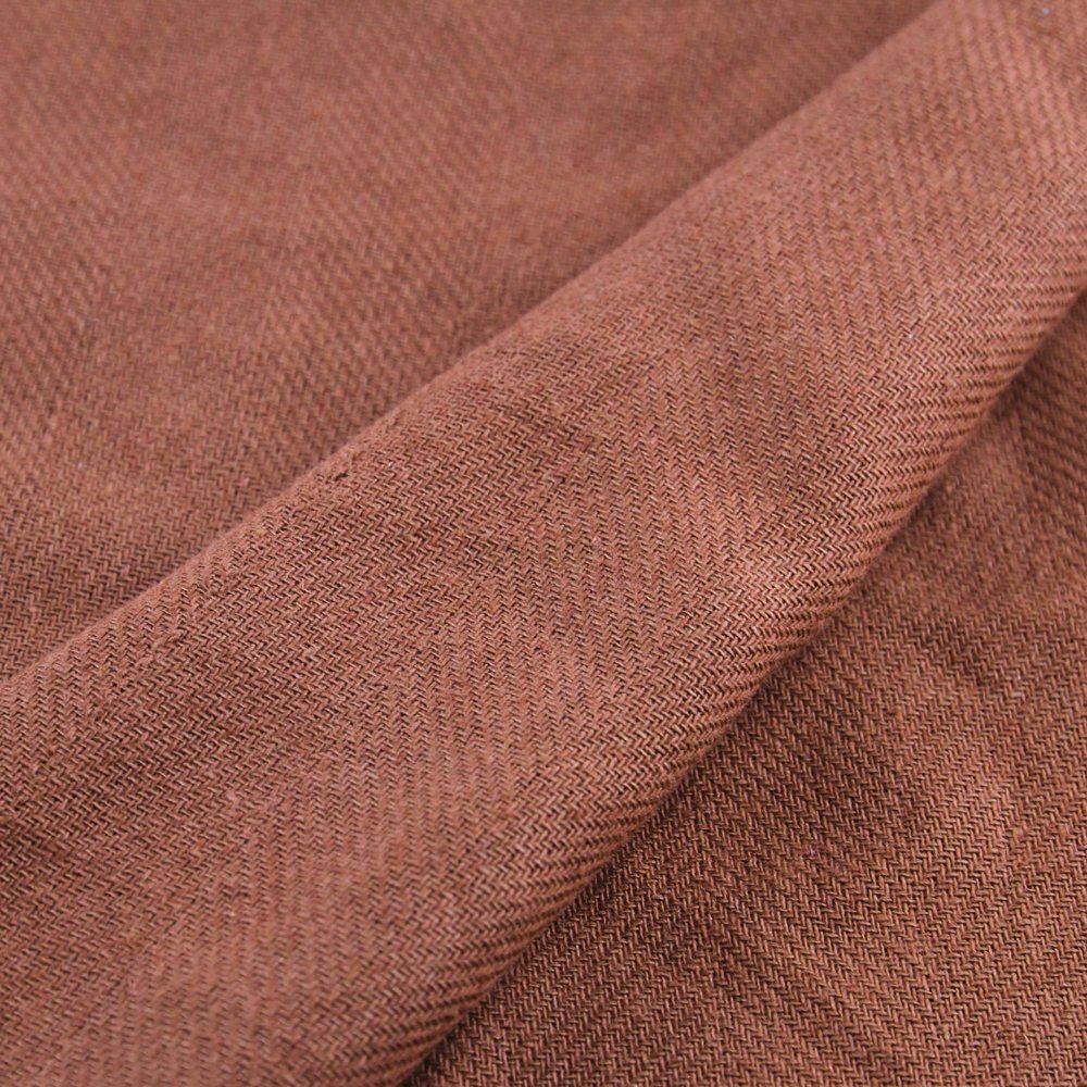 High Quality Cotton Linen Fabric For Jacket Baby Carrier Garment Home Textile Upholstery Fabric YARN DYED HERRINGBONE
